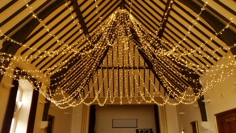 Fairy Light Ceiling Canopy