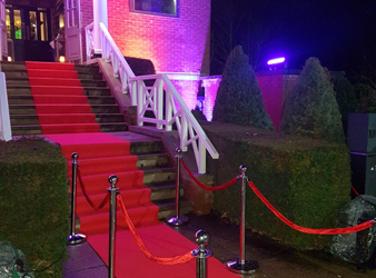 Red Carpet on Steps