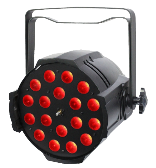 LED Zoom Par Can with motorised zoom.